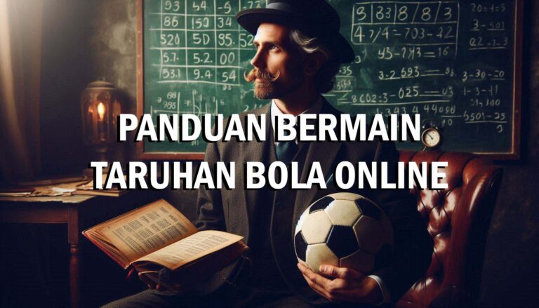 Cara Pasang Taruhan Bola Online Lengkap Untuk Pemula